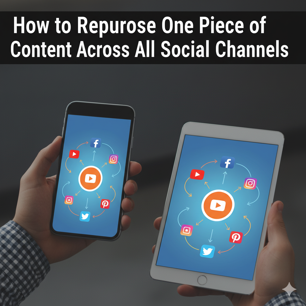 How to Repurpose One Piece of Content Across All Social Channels